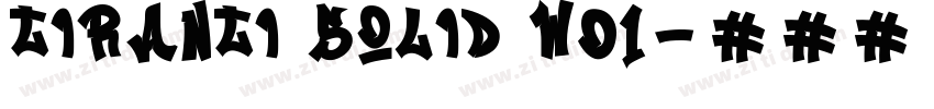 Tiranti Solid W01字体转换